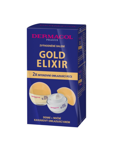 Dermacol Gold Elixir подмладяващ крем (дуо)