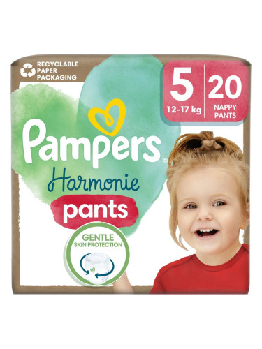 Pampers Harmonie Pants Size 5 пелени-гащички 11-17 kg 20 бр.