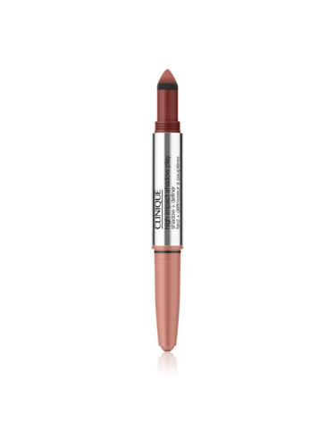 Clinique High Impact™ Shadow Play сенки за очи в молив дуо цвят Strawberry + Chocolate 1.9 гр.