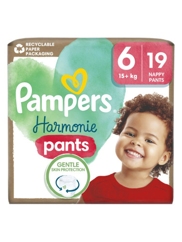 Pampers Harmonie Pants Size 6 пелени-гащички 15+ kg 19 бр.