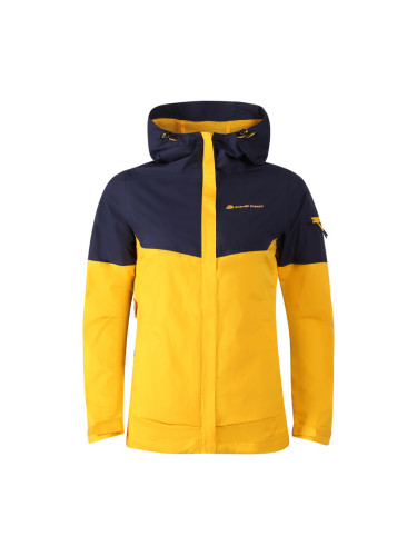 Women's jacket with ptx membrane ALPINE PRO NOREMA old gold