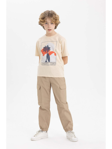 DEFACTO Boy Cargo Pocket Jogger Parachute Pants