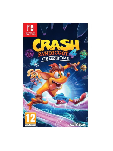 Игра за конзола Crash Bandicoot 4: It's About Time, за Nintendo Switch