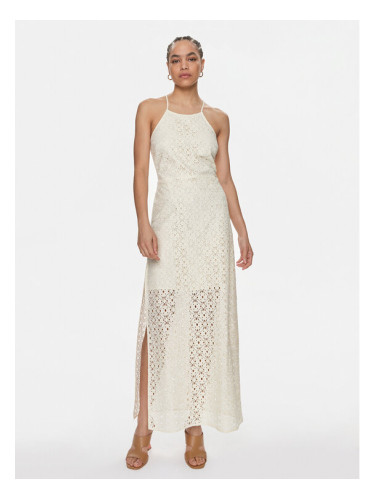 Gaudi Лятна рокля 411FD15032 Бял Regular Fit
