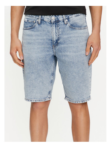 Calvin Klein Jeans Дънкови шорти J30J324873 Син Regular Fit