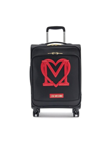 LOVE MOSCHINO Самолетен куфар за ръчен багаж JC5101PP0IKX000B Черен