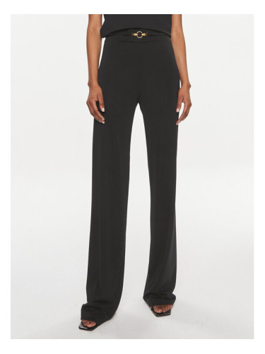 Just Cavalli Текстилни панталони 76PAA1A8 Черен Regular Fit