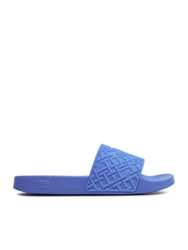 Tommy Hilfiger Чехли Th Monogram Pool Slide FW0FW06987 Син