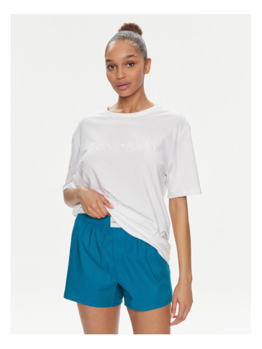 Calvin Klein Underwear Пижама 000QS7191E Бял Regular Fit
