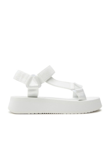 Calvin Klein Jeans Сандали Sandal Velcro Webbing Dc YW0YW01353 Бял