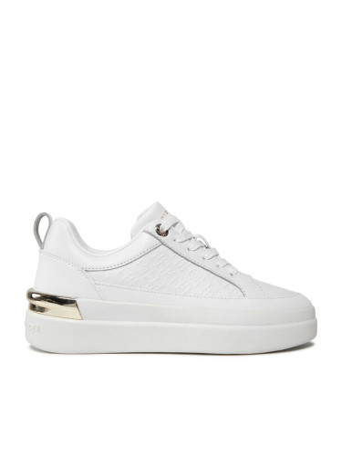 Tommy Hilfiger Сникърси Lux Court Sneaker Monogram FW0FW07808 Бял