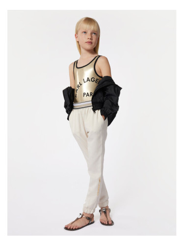 Karl Lagerfeld Kids Бански костюм Z30059 S Жълт