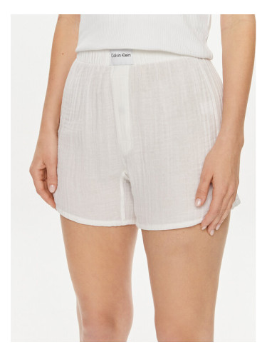 Calvin Klein Underwear Пижамени шорти 000QS7139E Бял