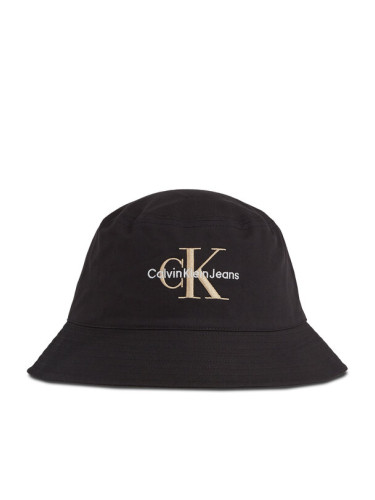Calvin Klein Jeans Капела Monogram Bucket Hat K50K510788 Черен