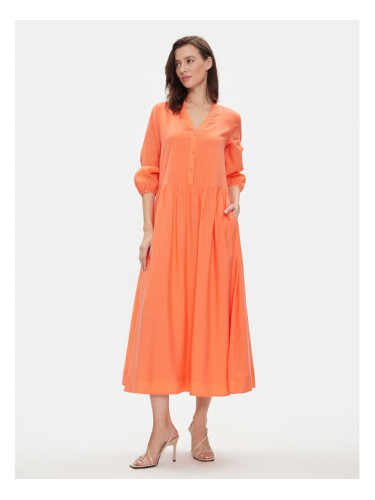 JOOP! Лятна рокля 30042067 Оранжев Regular Fit