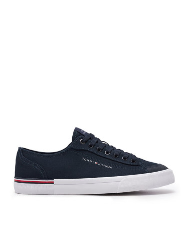 Tommy Hilfiger Гуменки Corporate Vulc Canvas FM0FM04954 Тъмносин