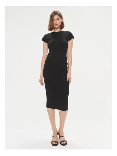 Calvin Klein Лятна рокля Q-Nova K20K206537 Черен Slim Fit