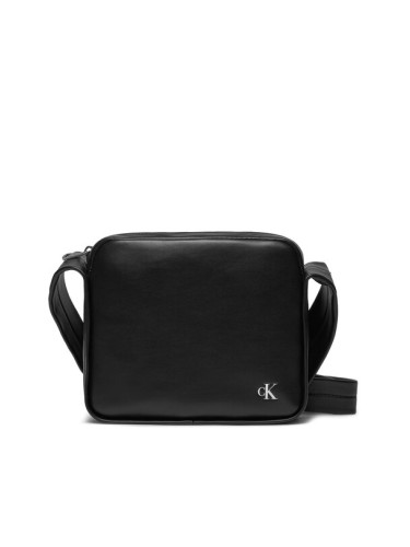 Calvin Klein Jeans Дамска чанта Block Sq Camerabag21 Pu K60K611468 Черен