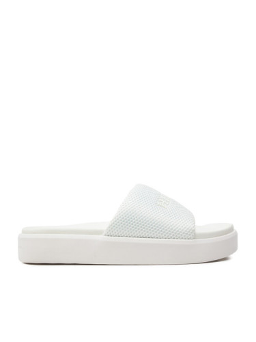 Tommy Hilfiger Чехли Platform Mesh Pool Slide FW0FW07828 Екрю