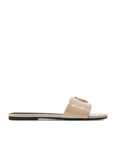 Calvin Klein Jeans Чехли Flat Sandal Slide Mg Met YW0YW01348 Розов