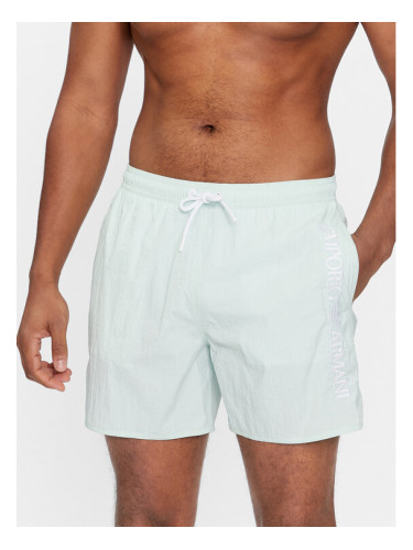 Emporio Armani Underwear Плувни шорти 211740 4R422 02783 Зелен Regular Fit