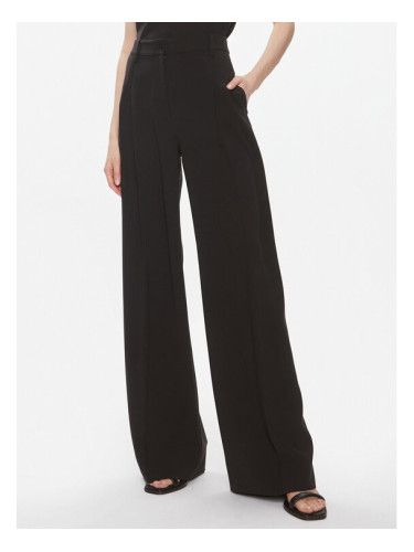 Calvin Klein Текстилни панталони K20K206774 Черен Wide Leg
