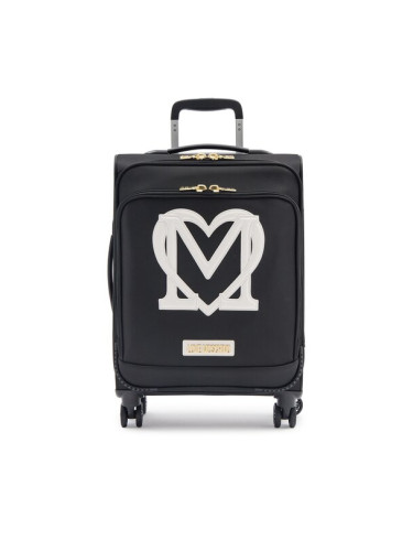LOVE MOSCHINO Самолетен куфар за ръчен багаж JC5101PP0IKX000A Черен