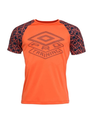 Umbro PRO TRAINING ACTIVE GRAPHIC Мъжка спортна тениска, оранжево, размер