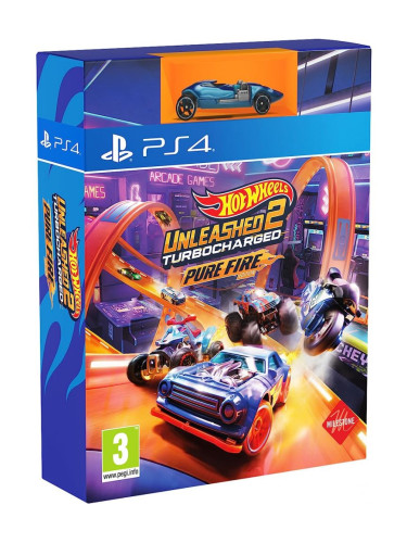 Игра Hot Wheels Unleashed 2 - Turbocharged - Pure Fire Edition (PS4)