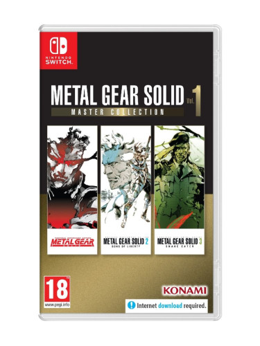Игра Metal Gear Solid: Master Collection Vol. 1 (Nintendo Switch)