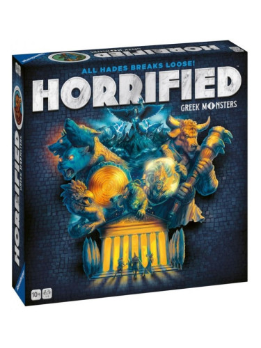  Настолна игра Horrified: Greek Monsters - Кооперативна