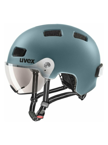 UVEX Rush Visor Deep Turquoise Matt 55-58 Каска за велосипед