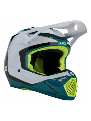 FOX V1 Nitro Helmet Maui Blue M Каска