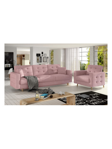 Комплект дивани Amelion-Pink