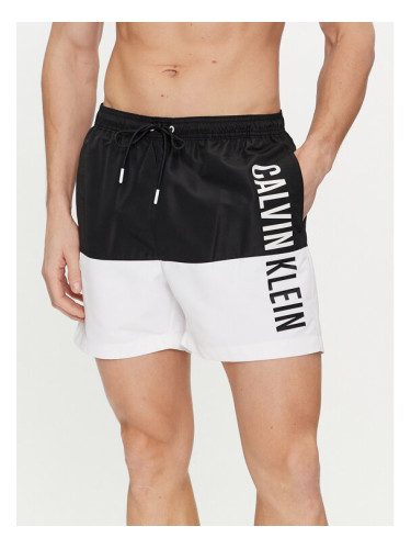 Calvin Klein Swimwear Плувни шорти KM0KM00994 Черен Regular Fit