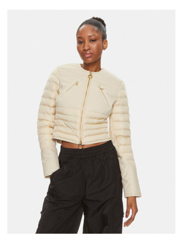 PINKO Преходно яке 101697 A11P Екрю Regular Fit