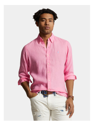 Polo Ralph Lauren Риза 710829443028 Розов Slim Fit
