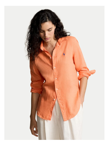 Polo Ralph Lauren Риза 211920516016 Оранжев Relaxed Fit