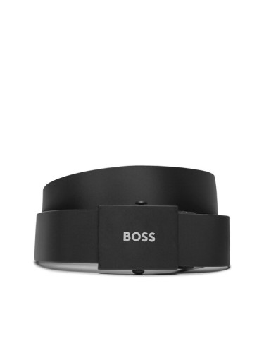 Boss Мъжки колан Icon-R Sr35 50513076 Черен