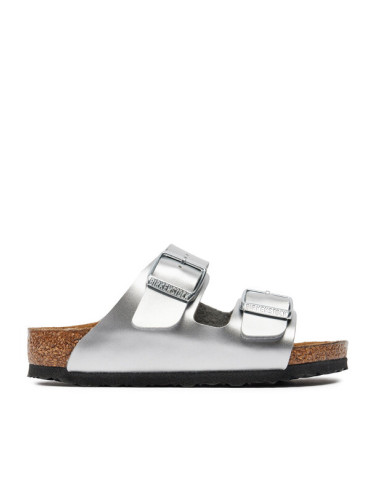 Birkenstock Чехли Arizona 1019147 S Сребрист