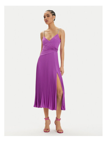 Nissa Коктейлна рокля RS14816 Виолетов Regular Fit