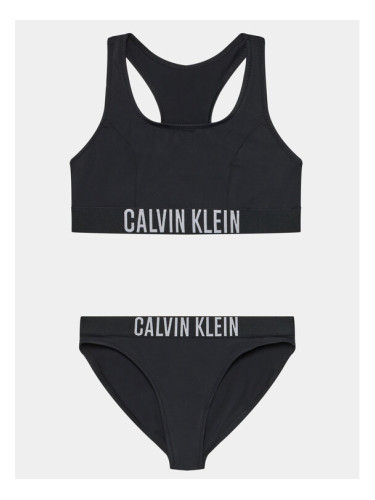 Calvin Klein Swimwear Бански костюм KY0KY00056 Черен