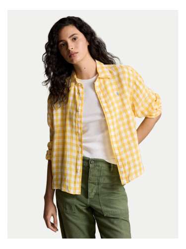 Polo Ralph Lauren Риза 211935130004 Жълт Relaxed Fit