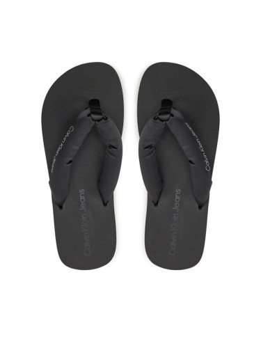 Calvin Klein Jeans Джапанки Beach Sandal Flatform Padded Ny YW0YW01400 Черен