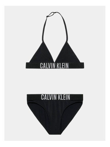 Calvin Klein Swimwear Бански костюм KY0KY00054 Черен