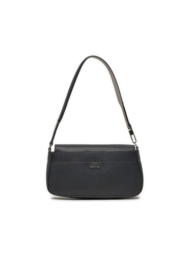 Calvin Klein Дамска чанта Business Shoulder Bag_Saffiano K60K611680 Черен