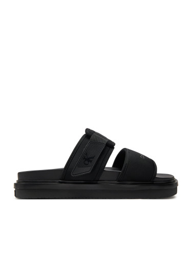 Чехли Calvin Klein Jeans Double Bar Sandal Wb In Br YM0YM00946 Черен