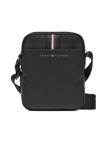 Мъжка чантичка Tommy Hilfiger Th Corporate Mini Reporter AM0AM11829 Black BDS