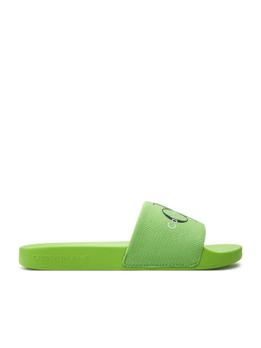 Чехли Calvin Klein Jeans Slide Monogram Co YM0YM00061 Зелен