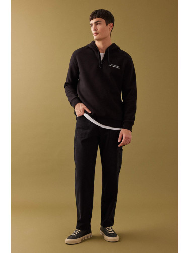 DEFACTO Straight Fit Normal Waist Pipe Leg Trousers